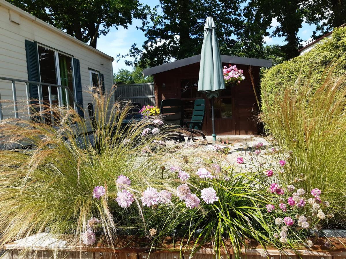 Chalet 15 "De Tien Heugten" Vakantiepark Schoonloo المظهر الخارجي الصورة